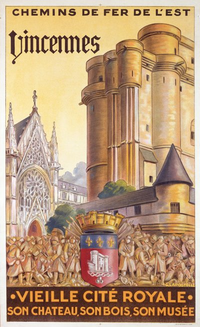 Travel Poster of the Chemin de Fer de l